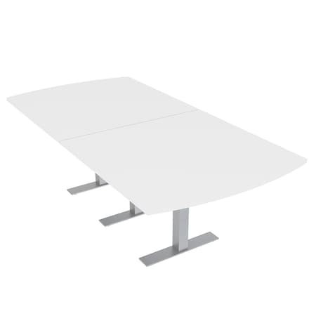Skutchi Designs 45 in W, 96 in L, 29 in H, Engineered Wood Top, White HAR-AREC-46x92-T-XD09